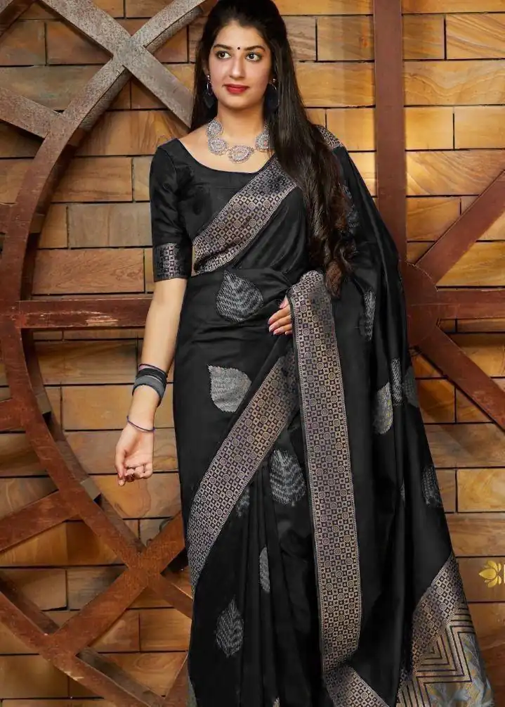 KP 4027 Black Soft Lichi Silk Cloth With Lace Border & Lace Work Saree. Special Price ₹1499. Delivery 4-6 Working Days. Shop now. | Embroidered Sarees, Bollywood Sarees, Creative Sarees, Designer Sarees, Ethnic Saree, Modern Digital sarees, Party Wear Sarees, Sarees