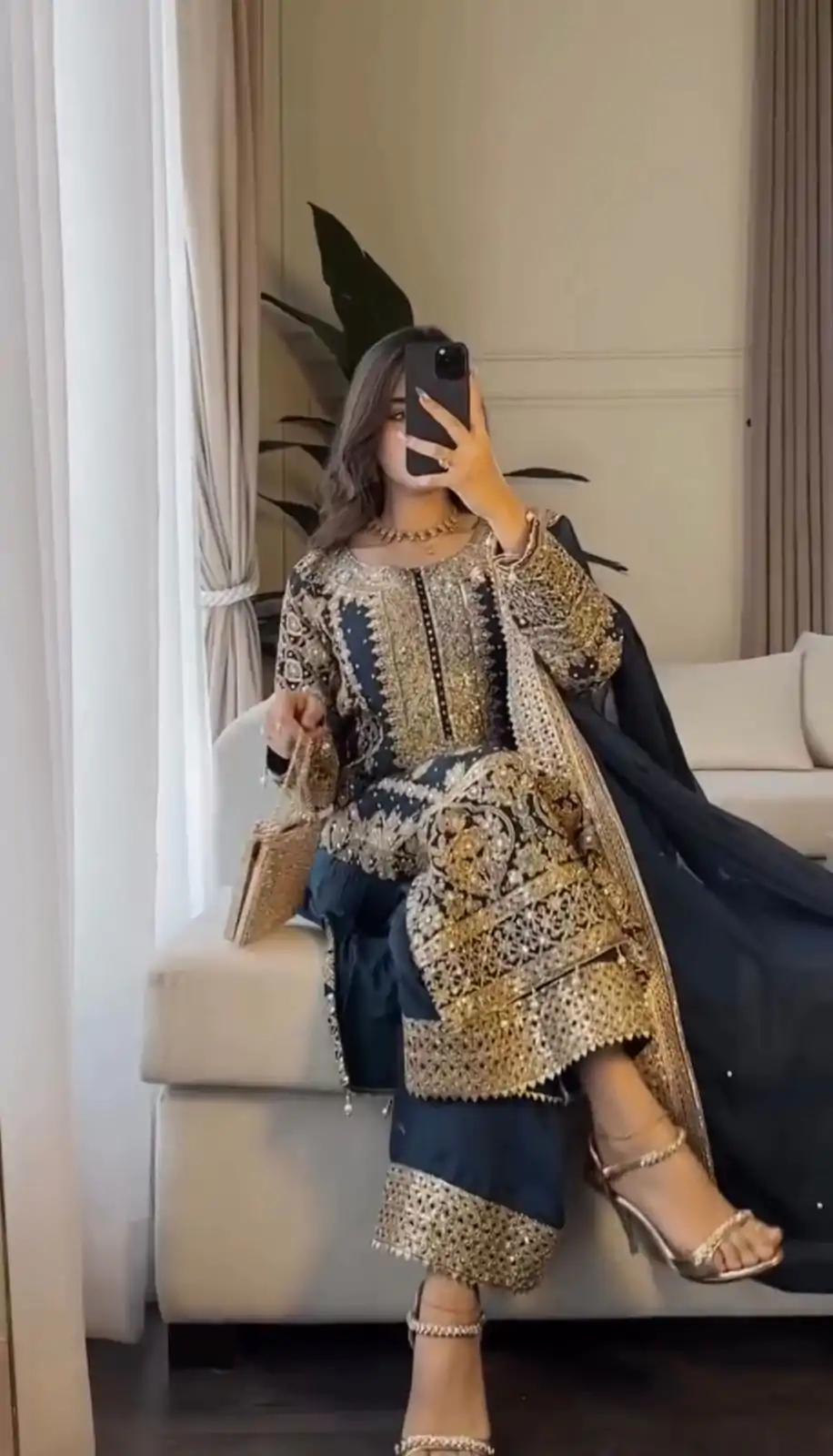 SR 1654 Maroon in Faux Georgette With Heavy Embroidery Sequence Work Wedding, Party, Festive, Events Special 4-6 Working Days At 2599/- Only | Casual Suits, Jump Suits, Creative suits, Designer Suits, Palazzo Suits, Party Wear Suits, Patiala Suits, Salwar suit, Straight Suits