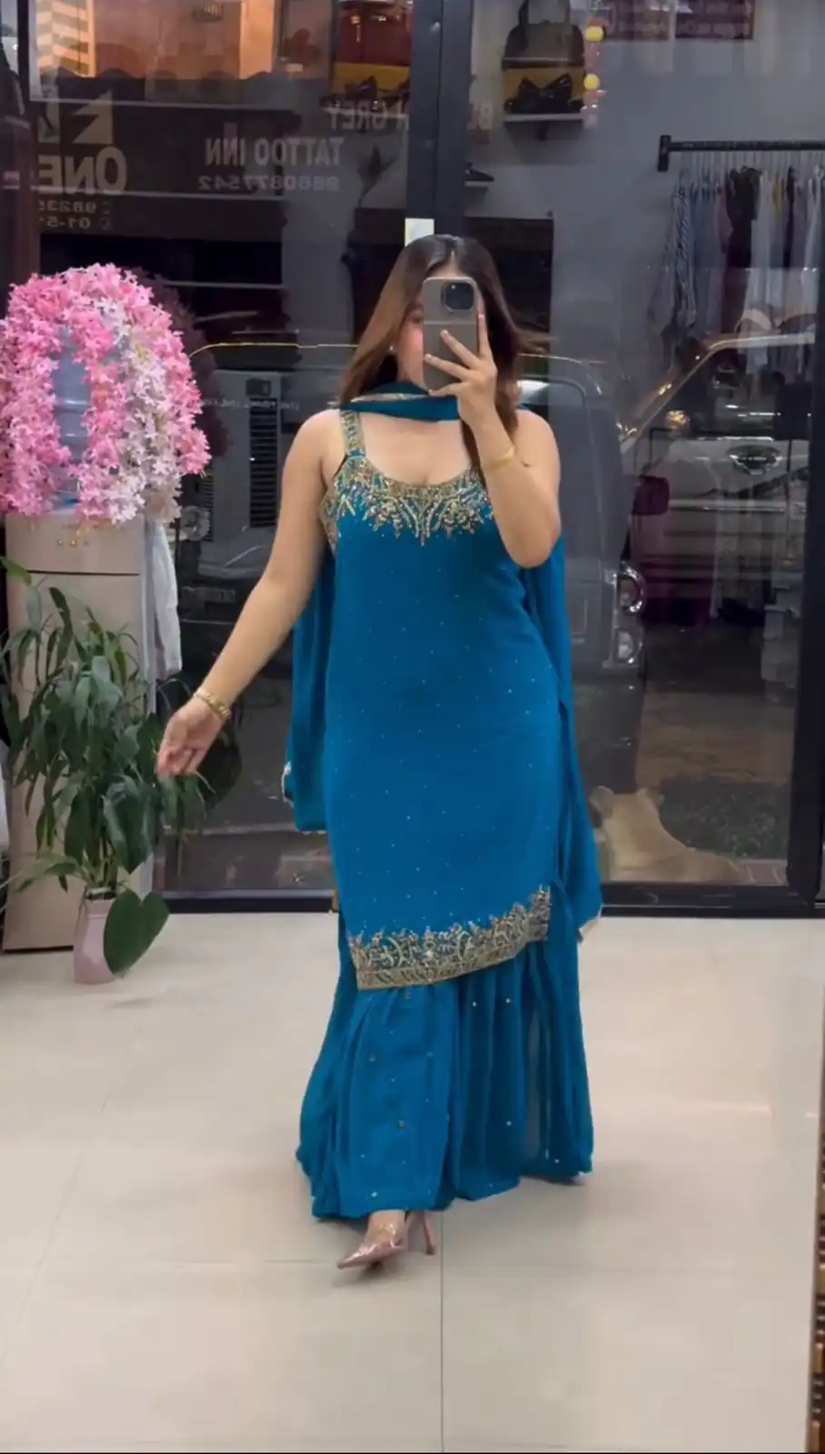 KD 1531 Blue Faux Georgette Lace Work Salwar Suit in . Wedding, Party, Festive, Events, Grab it for ₹2399. Delivery 4-6 Working Days. Shop now. | Casual Suits, Jump Suits, Tops & Bottoms, Track Suits, Trendy Wear, Creative suits, Designer Suits, Palazzo Suits, Party Wear Suits, Patiala Suits, Salwar suit, Straight Suits