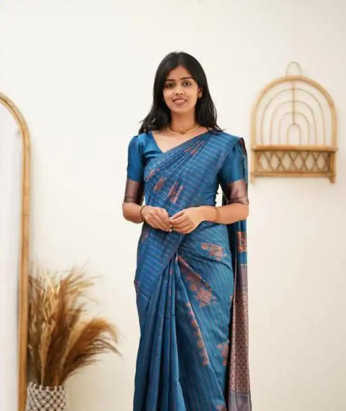KP 5011 Blue in Collor Soft Lichi Silk Lace Work & Lace Border Saree . Get it for ₹1299. Delivery 4-6 Working Days. Shop now. | Creative Sarees, Embroidered Sarees, Bollywood Sarees, Designer Sarees, Ethnic Saree, Modern Digital sarees, Party Wear Sarees, Sarees