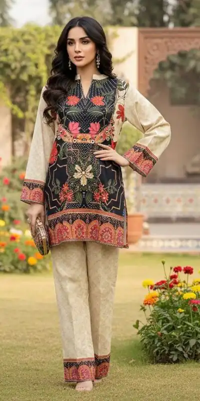 INLI Velora Vogue Cream in Linen Cotton Turkish style Designer Work Kurti . Introductory Price ₹1549. Delivery 4-6 Working Days. Shop now. | Bollywood Kurti, Creative Kurtis, Designer Kurti, Kurti, Party Wear Kurti, Selfie Kurti