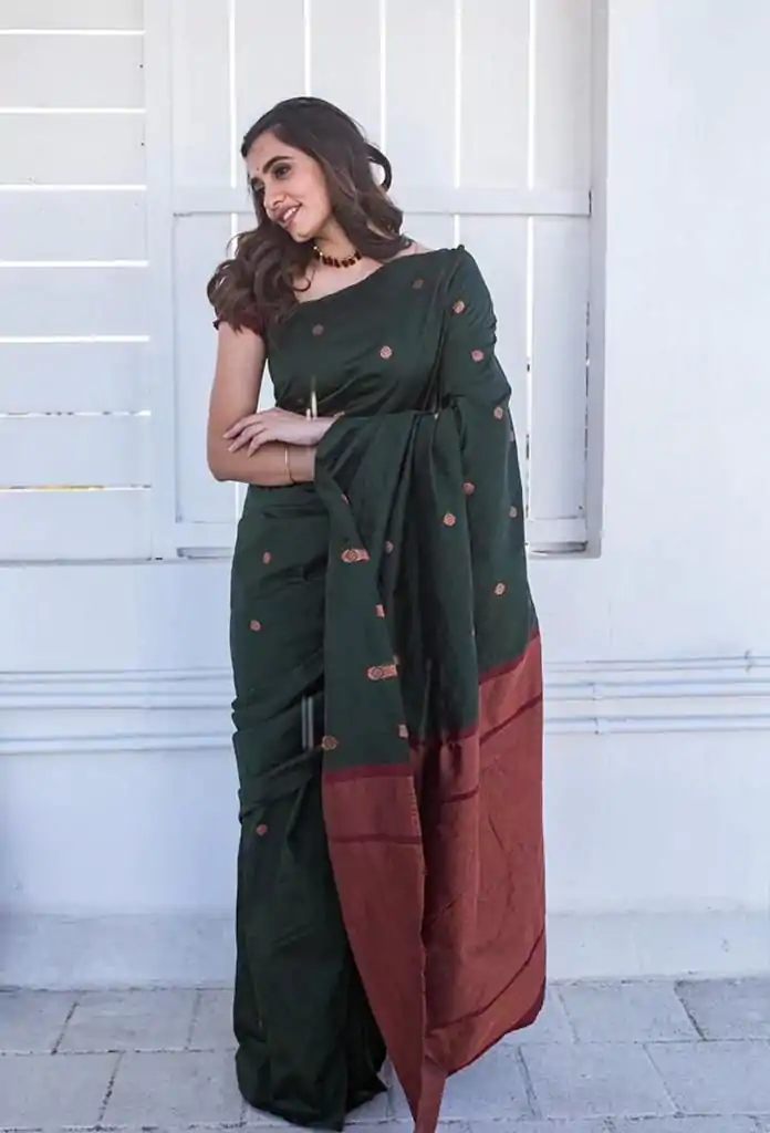 KP 5000 Green Soft Lichi Silk Saree with Designer Work. Wedding, Party, Festive, Events, Now at just ₹1249. Delivery 4-6 Working Days. Shop now. | Embroidered Sarees, Bollywood Sarees, Creative Sarees, Designer Sarees, Ethnic Saree, Modern Digital sarees, Party Wear Sarees, Sarees