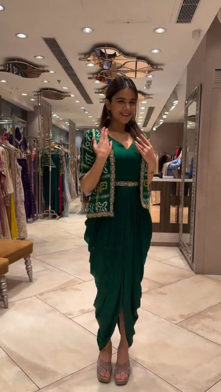 LG 2011 Green Printed Chinon Dhoti Suit Perfect for Wedding, Party, Family Gatherings, Lohri, Durga Puja . Get it for ₹1799. Delivery 4-6 Working Days | Casual Suits, Jump Suits, Creative suits, Designer Suits, Palazzo Suits, Party Wear Suits, Patiala Suits, Salwar suit, Straight Suits