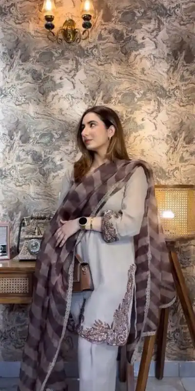 ZSR 3127 Grey in Fox Georgette With Embroidery Thread Work With Full Sleeve Embroidery Work Salwar Suit . Exclusive Offer ₹1999. | Casual Suits, Jump Suits, Tops & Bottoms, Track Suits, Trendy Wear, Creative suits, Designer Suits, Palazzo Suits, Party Wear Suits, Patiala Suits, Salwar suit, Straight Suits