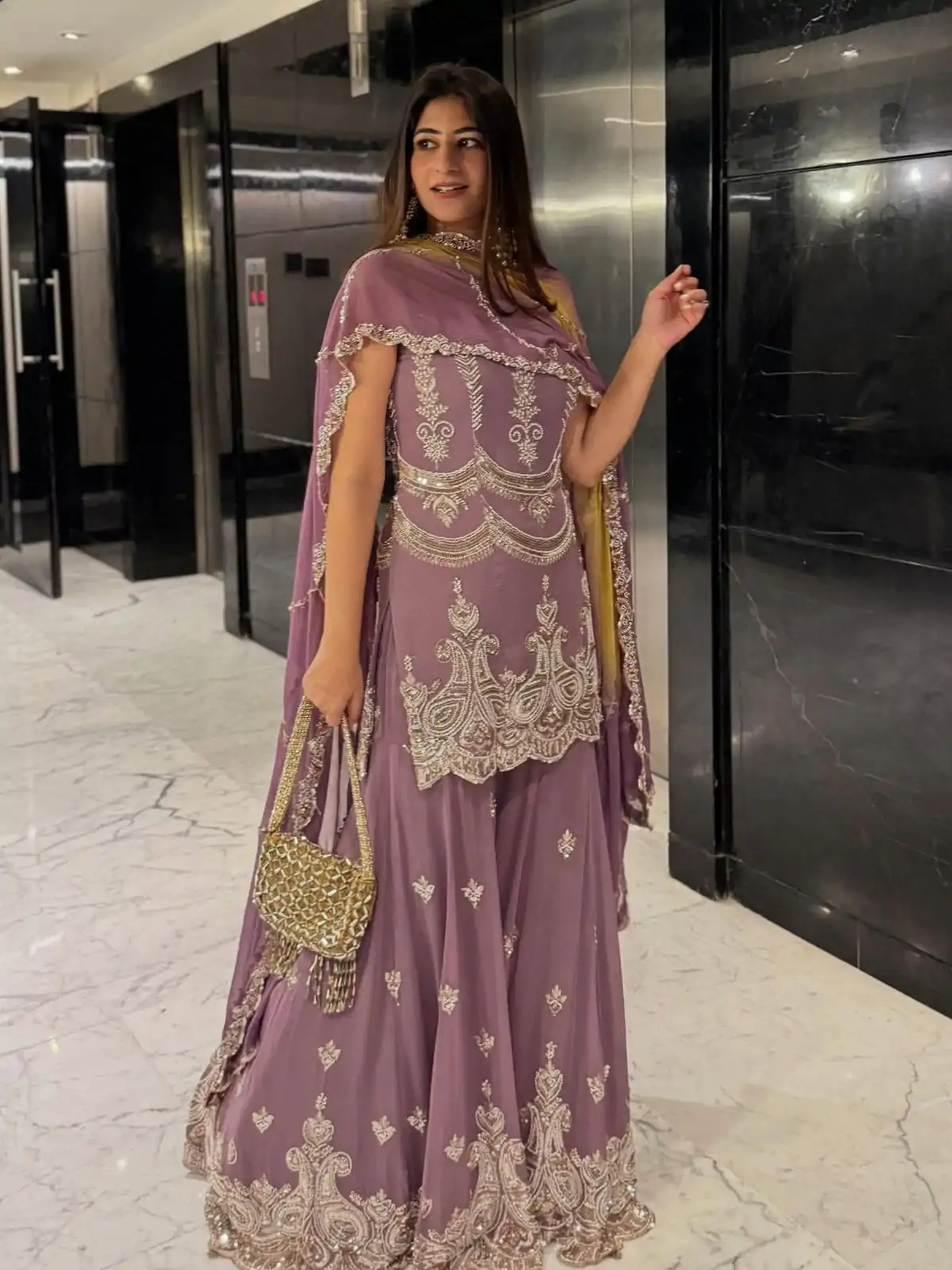 SR 1684 Lavender Faux Georgette with Embroidery Work & Digital Print Salwar Suit . Get it for ₹2149. Delivery 4-6 Working Days. Shop now. | Casual Suits, Jump Suits, Creative suits, Designer Suits, Palazzo Suits, Party Wear Suits, Patiala Suits, Salwar suit, Straight Suits