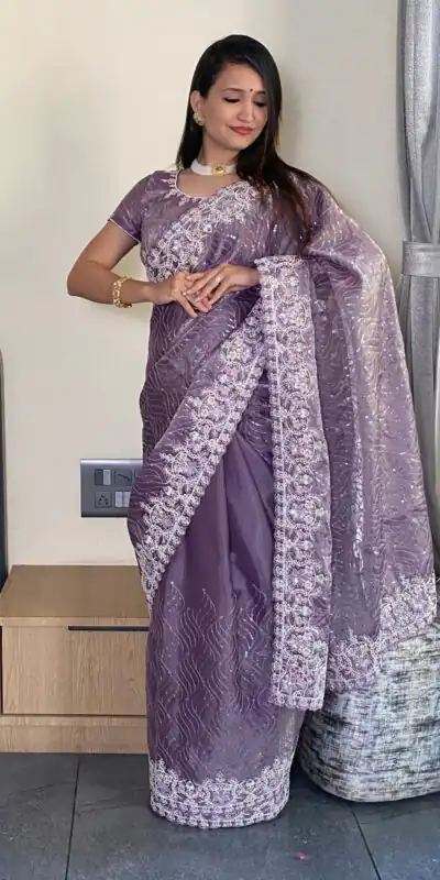 SC 239 Pink Georgette With Lace Work & Lace Border Saree . Wedding, Party, Festive, Events, Exclusive Offer ₹1599. Delivery 4-6 Working Days. Shop now. | Embroidered Sarees, Bollywood Sarees, Creative Sarees, Designer Sarees, Ethnic Saree, Modern Digital sarees, Party Wear Sarees, Sarees