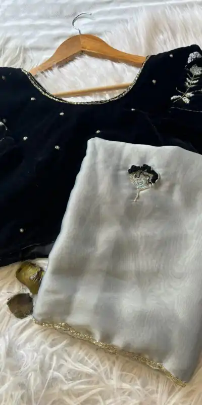 AC AZAELEA Light Grey Rangoli Silk Lace Work & Resham Work Saree with . Exclusive Offer ₹2549. Delivery 4-6 Working Days. Shop now. | Creative Sarees, Embroidered Sarees, Bollywood Sarees, Designer Sarees, Ethnic Saree, Modern Digital sarees, Party Wear Sarees, Sarees