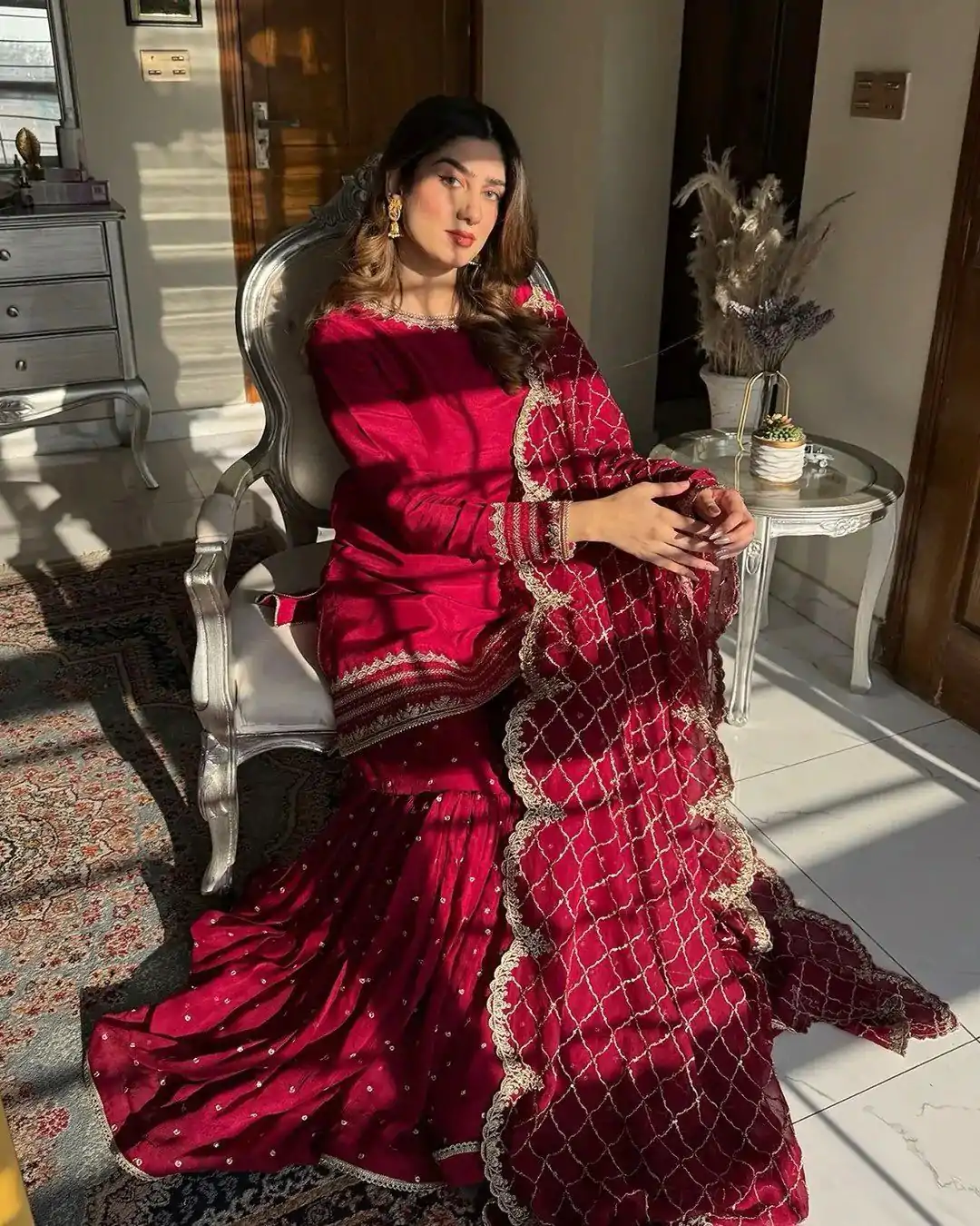 SRK 5261 Maroon Faux Georgette with Embroidery Work Salwar Suit . Wedding, Party, Festive, Events, Best Price ₹1949. Delivery 4-6 Working Days. Shop now. | Casual Suits, Jump Suits, Creative suits, Designer Suits, Palazzo Suits, Party Wear Suits, Patiala Suits, Salwar suit, Straight Suits