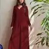 BE 170 Maroon Color Georgette Thread Embroidery Salwar Suit Wedding, Party, Festive events, etc.  Expected Delivery  4-6 Working Days @1999/- | Casual Suits, Creative suits, Designer Suits, Palazzo Suits, Party Wear Suits, Patiala Suits, Salwar suit, Straight Suits