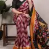 YNF 7043 Maroon Color Tasar Silk Printed With Designer Work Saree. Festive Deal ₹1549. Delivery 4-6 Working Days. Shop now. | Embroidered Sarees, Bollywood Sarees, Creative Sarees, Designer Sarees, Ethnic Saree, Modern Digital sarees, Party Wear Sarees, Sarees