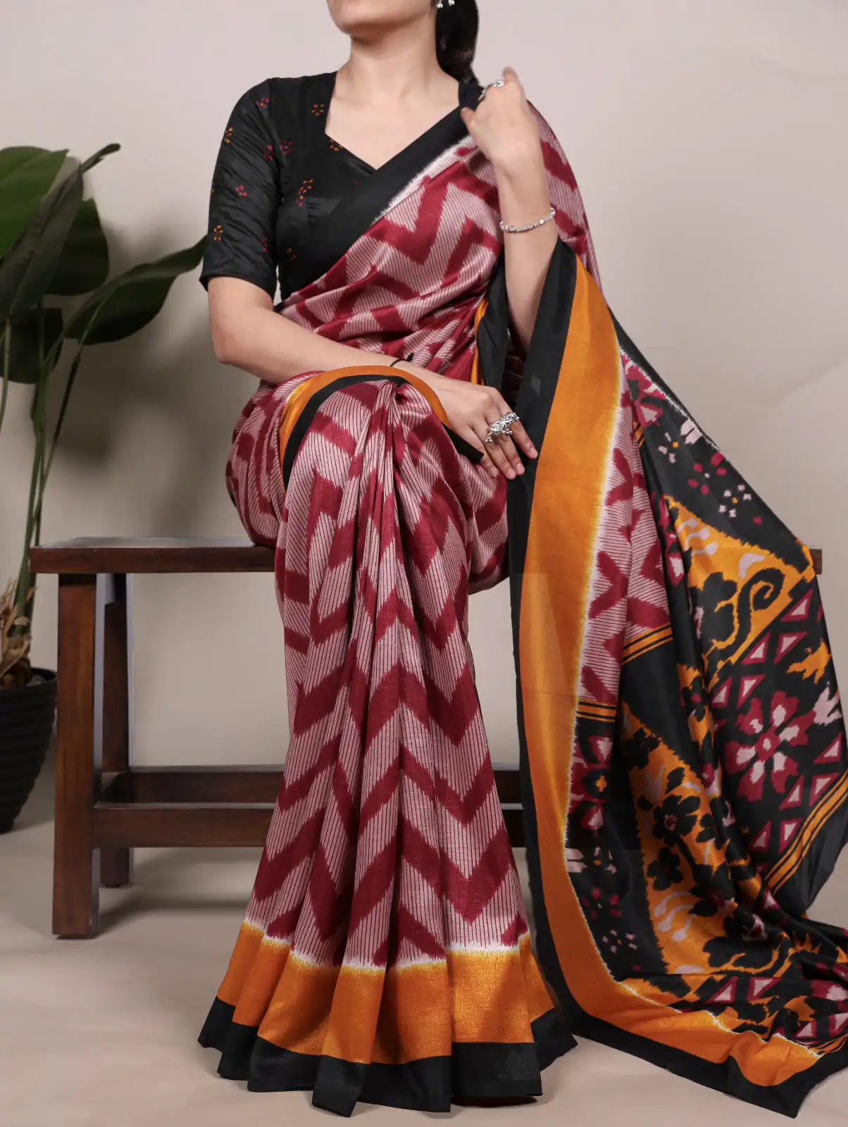 YNF 7043 Maroon Color Tasar Silk Printed With Designer Work Saree. Festive Deal ₹1549. Delivery 4-6 Working Days. Shop now. | Embroidered Sarees, Bollywood Sarees, Creative Sarees, Designer Sarees, Ethnic Saree, Modern Digital sarees, Party Wear Sarees, Sarees
