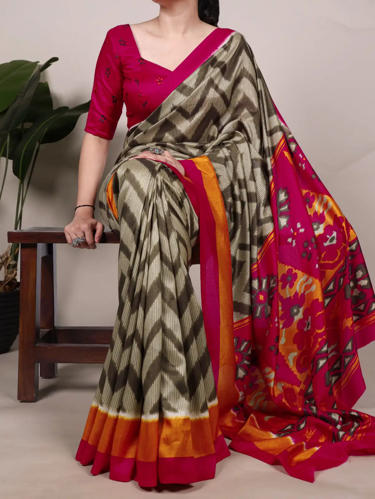 YNF 7043 Mehandi Color Tasar Silk Printed With Designer Work Saree. Festive Deal ₹1549. Delivery 4-6 Working Days. Shop now. | Embroidered Sarees, Bollywood Sarees, Creative Sarees, Designer Sarees, Ethnic Saree, Modern Digital sarees, Party Wear Sarees, Sarees