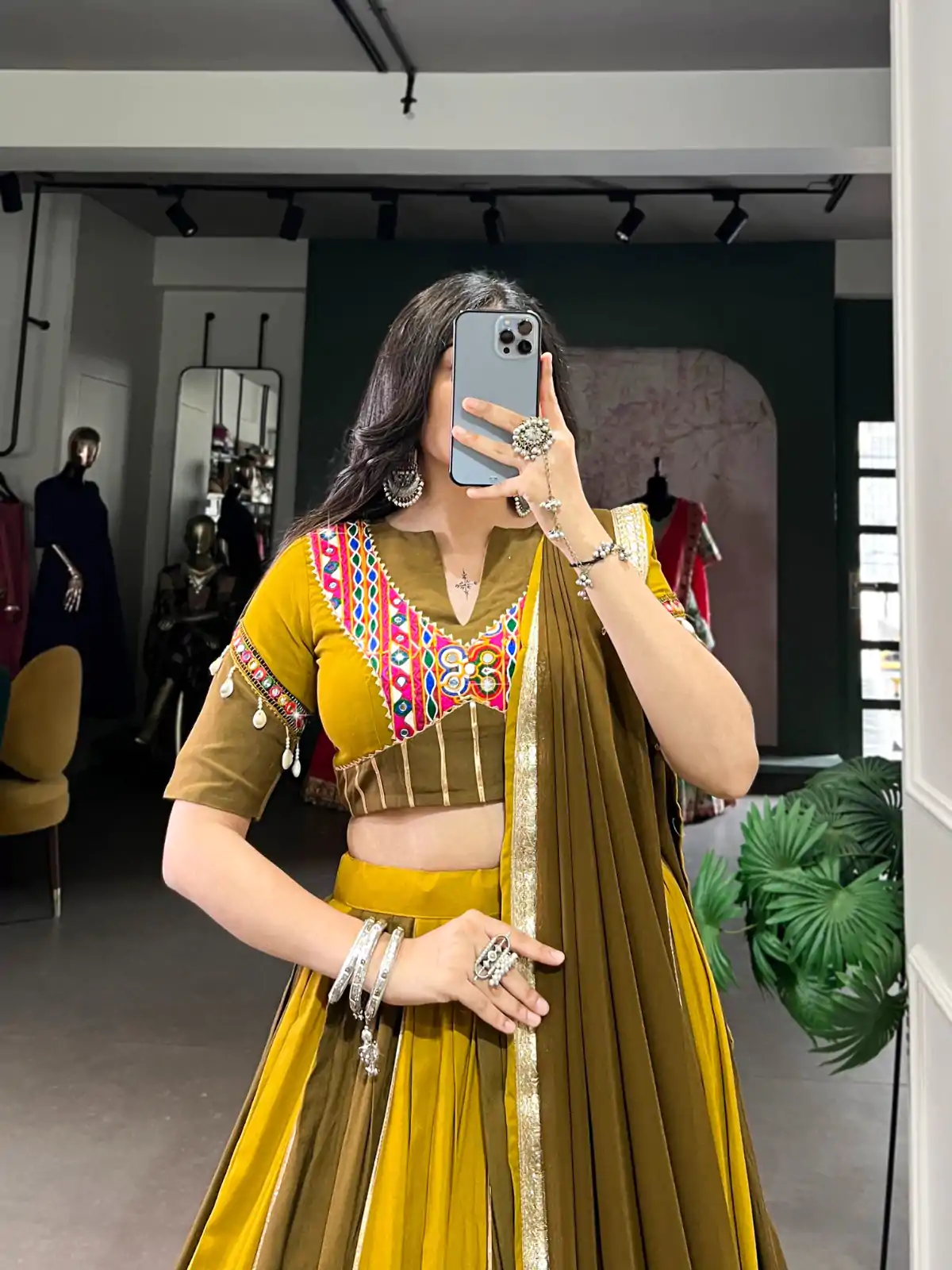 LNB 1613 Mehendi Pure Rayon Sequins Work & Mirror Work Lehenga Choli in . Festive Deal ₹2799. Delivery 4-6 Working Days. Shop now. | Creative Lehenga, Bollywood Lehenga, Designer Lehenga, Embroidered Lehenga, Lehenga, Party Wear Lehenga