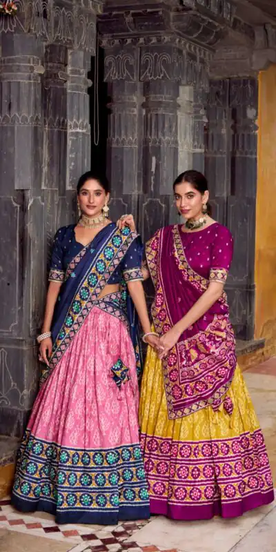 LNB 1246 Mustard Tasar Silk Lehenga Choli Perfect for Wedding, Party, Lohri, Haldi, Baisakhi – . Now at just ₹2649. Delivery 4-6 Working Days. Shop | Bollywood Lehenga, Creative Lehenga, Designer Lehenga, Embroidered Lehenga, Lehenga, Party Wear Lehenga