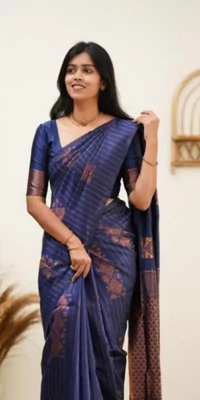 KP 5011 Navy Blue in Collor Soft Lichi Silk Lace Work & Lace Border Saree . Get it for ₹1299. Delivery 4-6 Working Days. Shop now. | Creative Sarees, Embroidered Sarees, Bollywood Sarees, Designer Sarees, Ethnic Saree, Modern Digital sarees, Party Wear Sarees, Sarees
