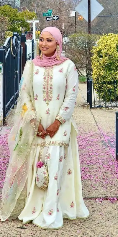 LG 2014 Off White Color Chinon with Embroidery Work Salwar Suit . Wedding, Party, Festive, Events, Get it for ₹1999. Delivery 4-6 Working Days. Shop now. | Casual Suits, Jump Suits, Creative suits, Designer Suits, Palazzo Suits, Party Wear Suits, Patiala Suits, Salwar suit, Straight Suits