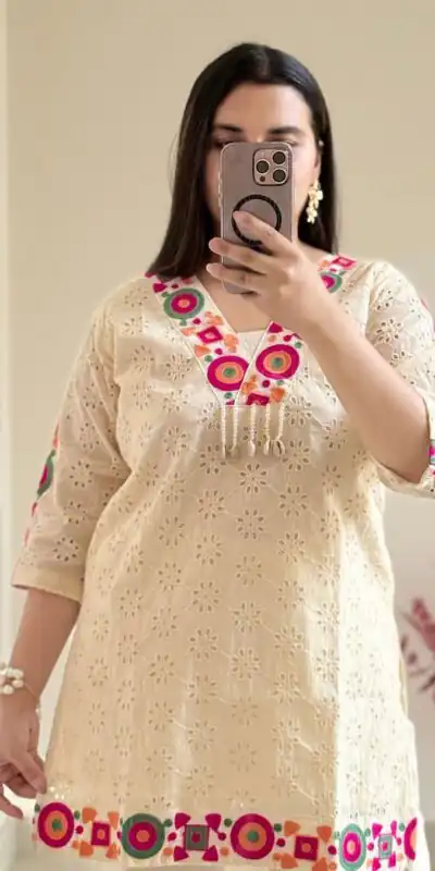 ZSR 3137 Off White | Off White Cotton Salwar Suit with Embroidery Work & Thread Embroidery. Introductory Price ₹1899. Delivery 4-6 Working Days. Shop now. | Casual Suits, Jump Suits, Tops & Bottoms, Track Suits, Trendy Wear, Creative suits, Designer Suits, Palazzo Suits, Party Wear Suits, Patiala Suits, Salwar suit, Straight Suits