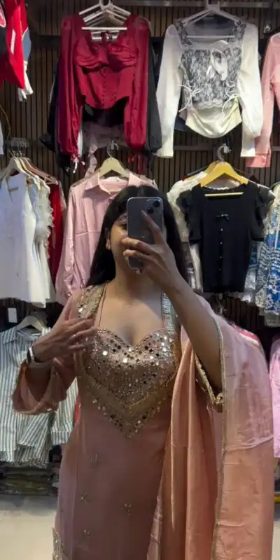 LG 2015 Peach Cosmos Salwar Suit Perfect for Wedding, Party, Karwa Chauth, Eid, Holi – . Exclusive Offer ₹2099. Delivery 4-6 Working Days. Shop now. | Casual Suits, Jump Suits, Creative suits, Designer Suits, Palazzo Suits, Party Wear Suits, Patiala Suits, Salwar suit, Straight Suits