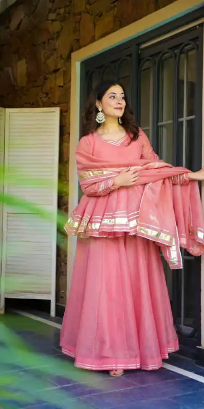 ZSR 3135 Peach Tabby Organza Salwar Suit Perfect for Wedding, Party, Temple Visit, Karwa Chauth, Festival Celebrations – . Get it for ₹1849. Delivery | Casual Suits, Jump Suits, Creative suits, Designer Suits, Palazzo Suits, Party Wear Suits, Patiala Suits, Salwar suit, Straight Suits