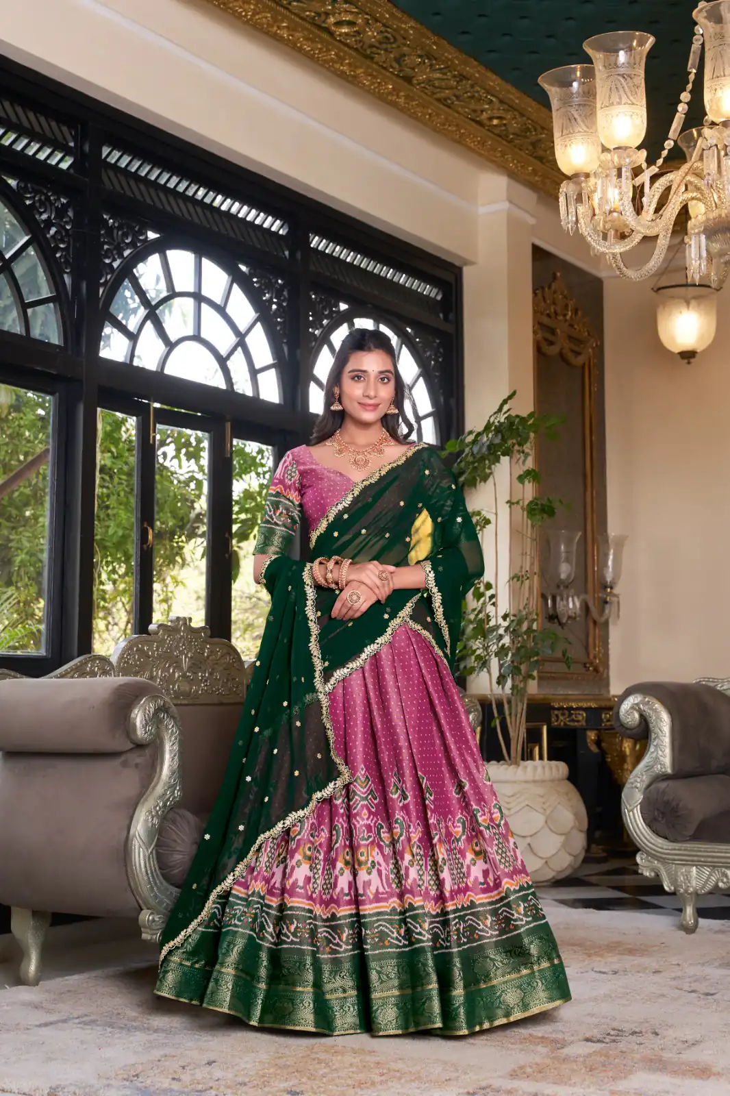 LNB 1240 Pink Kanchipuram With Embroidery Work & Zari Work Lehenga Choli ₹2499 on Available. Delivery 4-6 Working Days. Shop now. | Bollywood Lehenga, Creative Lehenga, Designer Lehenga, Embroidered Lehenga, Lehenga, Party Wear Lehenga