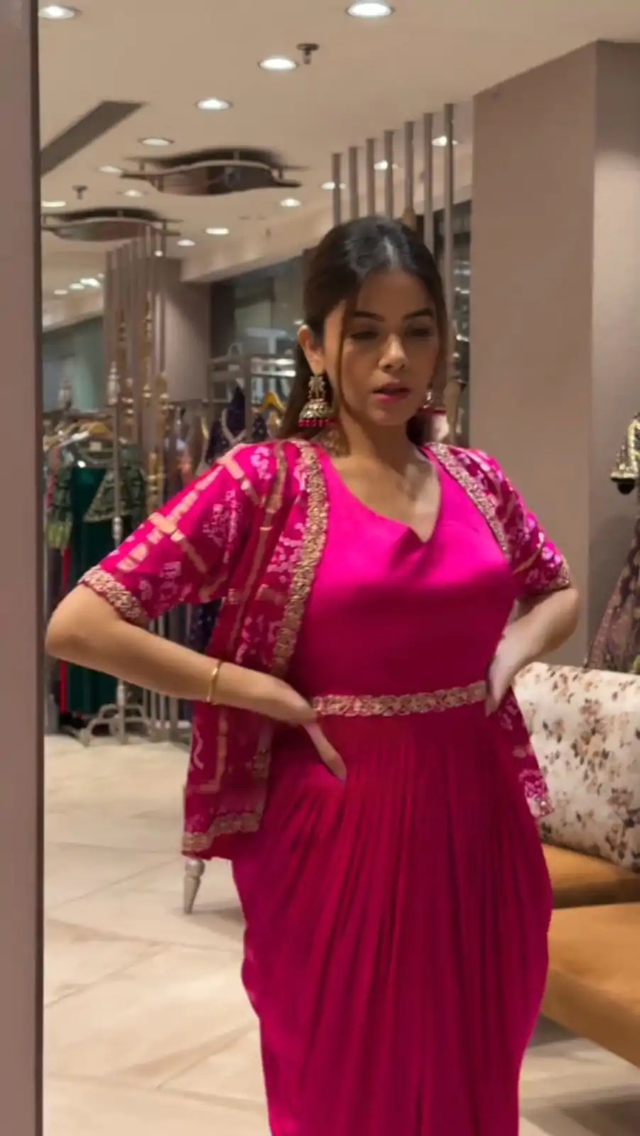 LG 2011 Pink Printed Chinon Dhoti Suit Perfect for Wedding, Party, Family Gatherings, Lohri, Durga Puja . Get it for ₹1799. Delivery 4-6 Working Days | Casual Suits, Jump Suits, Creative suits, Designer Suits, Palazzo Suits, Party Wear Suits, Patiala Suits, Salwar suit, Straight Suits