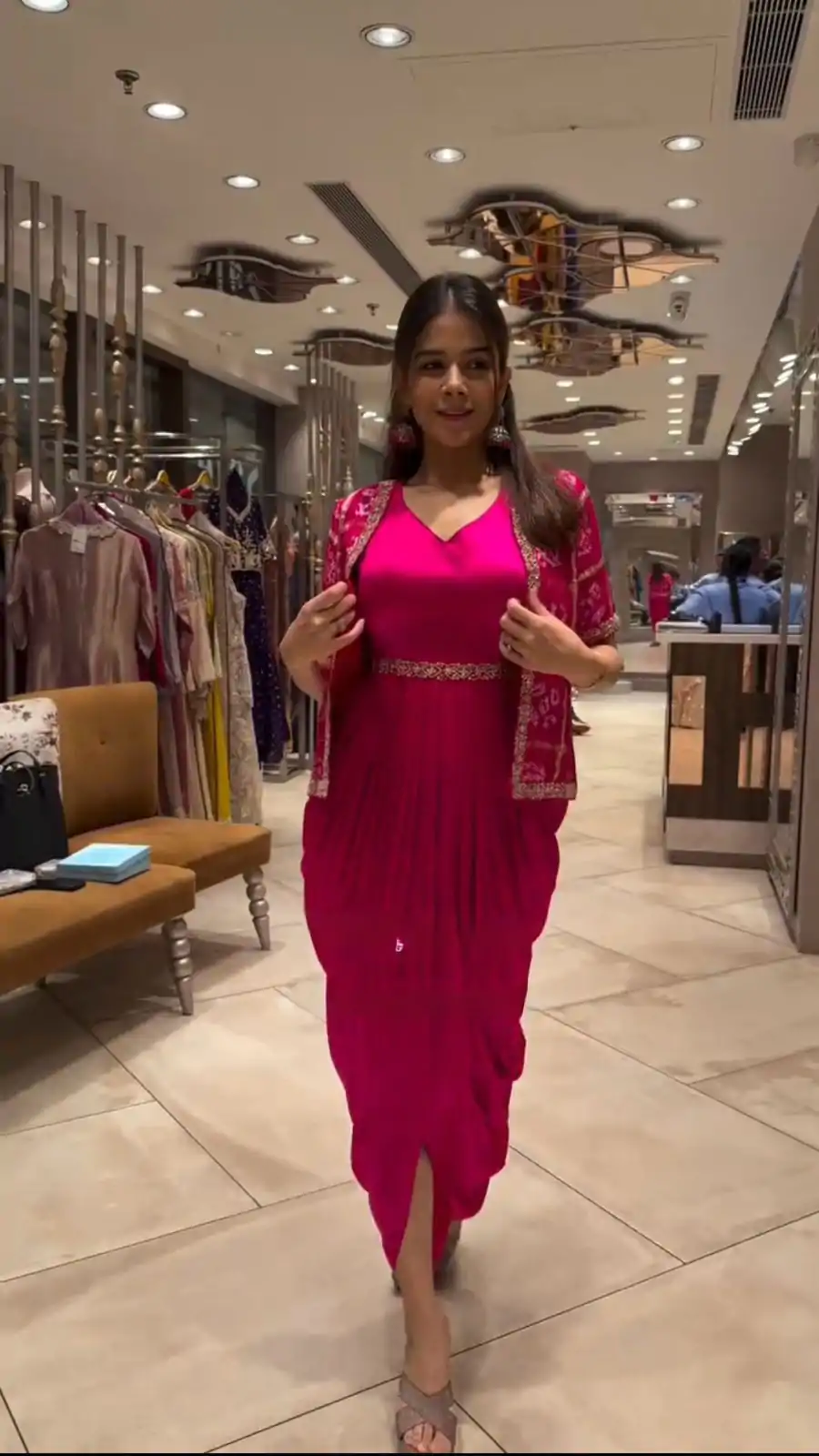 LG 2011 Pink Printed Chinon Dhoti Suit Perfect for Wedding, Party, Family Gatherings, Lohri, Durga Puja . Get it for ₹1799. Delivery 4-6 Working Days | Casual Suits, Jump Suits, Creative suits, Designer Suits, Palazzo Suits, Party Wear Suits, Patiala Suits, Salwar suit, Straight Suits