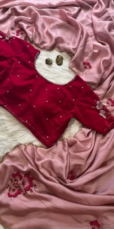 AC AZAELEA Pink Rangoli Silk Lace Work & Resham Work Saree with . Exclusive Offer ₹2549. Delivery 4-6 Working Days. Shop now. | Creative Sarees, Embroidered Sarees, Bollywood Sarees, Designer Sarees, Ethnic Saree, Modern Digital sarees, Party Wear Sarees, Sarees