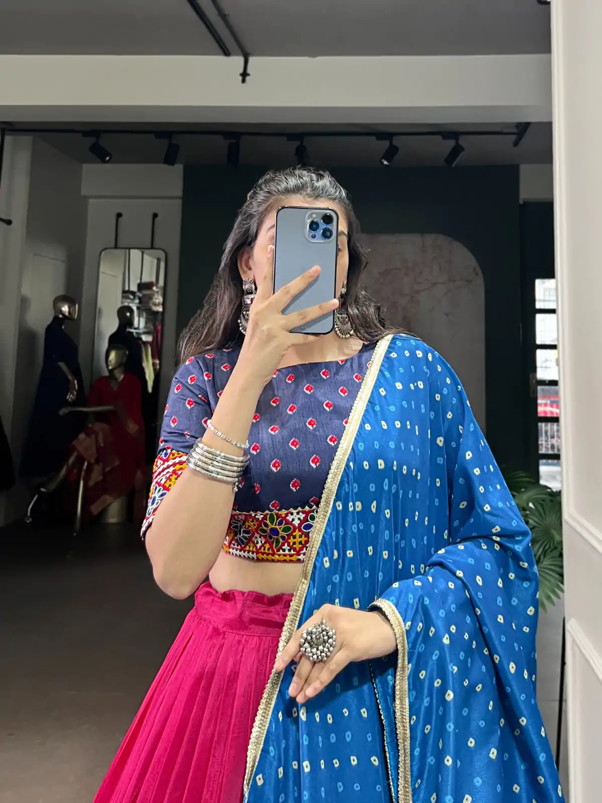 LNB 1726 Pink Tasar Silk With Gamth Work & Mirror Work Lehenga Choli . Festive Deal ₹2999. Delivery 4-6 Working Days. Shop now. | Creative Lehenga, Bollywood Lehenga, Designer Lehenga, Embroidered Lehenga, Lehenga, Party Wear Lehenga