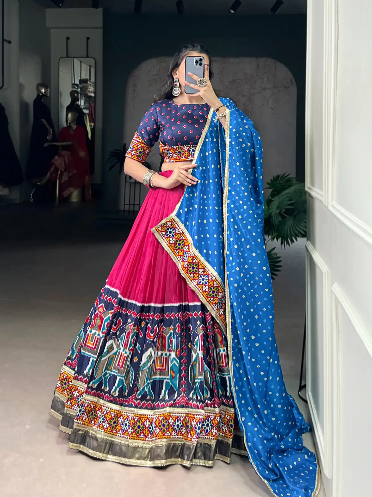 LNB 1726 Pink Tasar Silk With Gamth Work & Mirror Work Lehenga Choli . Festive Deal ₹2999. Delivery 4-6 Working Days. Shop now. | Creative Lehenga, Bollywood Lehenga, Designer Lehenga, Embroidered Lehenga, Lehenga, Party Wear Lehenga