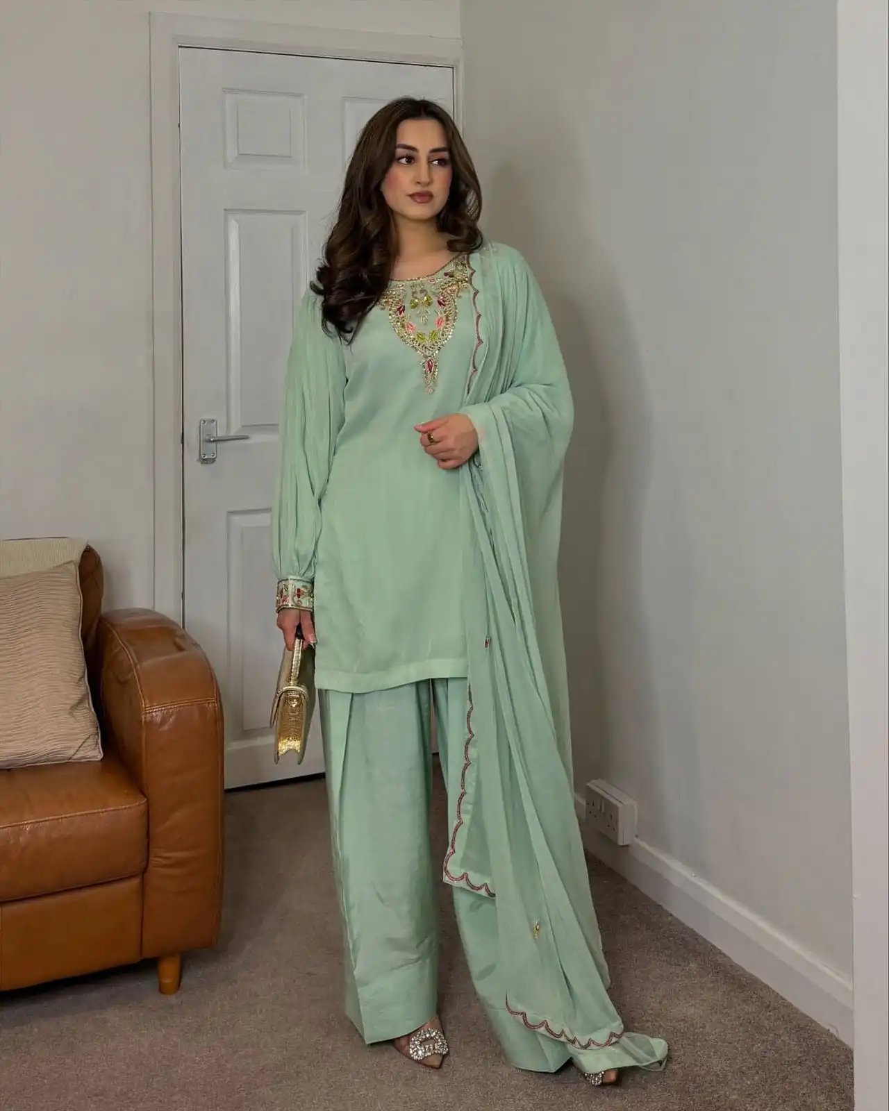 NSR 854 Pista Faux Georgette Salwar Suit Perfect for Wedding, Party, Lohri, Mehendi, Karwa Chauth –. Introductory Price ₹1849. Delivery 4-6 Working Days | Casual Suits, Jump Suits, Creative suits, Designer Suits, Palazzo Suits, Party Wear Suits, Patiala Suits, Salwar suit, Straight Suits