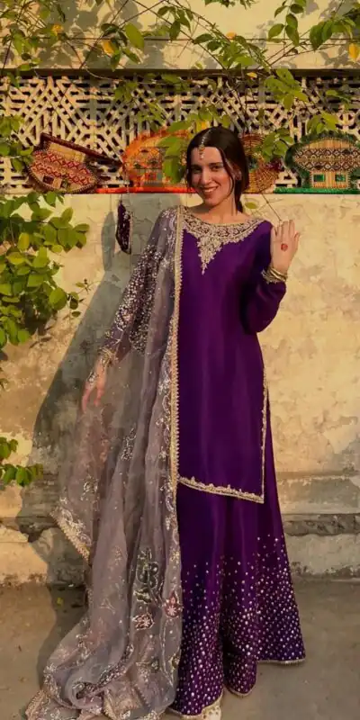 LG 2007 Purple Chinon with Lace Work & Embroidery Work Salwar Suit . Best Price ₹2049. Delivery 4-6 Working Days. Shop now. | Casual Suits, Jump Suits, Tops & Bottoms, Track Suits, Trendy Wear, Creative suits, Designer Suits, Palazzo Suits, Party Wear Suits, Patiala Suits, Salwar suit, Straight Suits