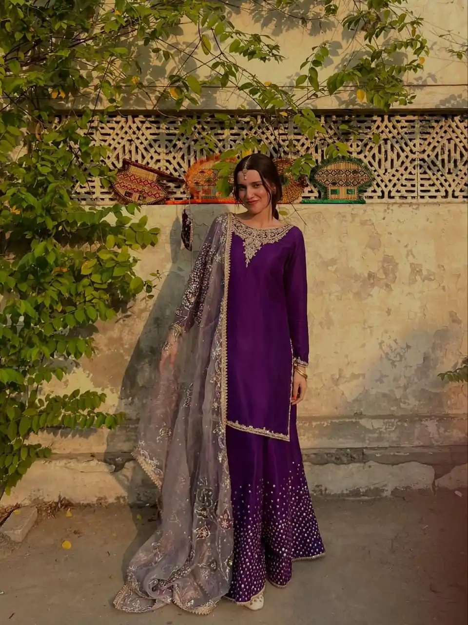 LG 2007 Purple Chinon with Lace Work & Embroidery Work Salwar Suit . Best Price ₹2049. Delivery 4-6 Working Days. Shop now. | Casual Suits, Jump Suits, Tops & Bottoms, Track Suits, Trendy Wear, Creative suits, Designer Suits, Palazzo Suits, Party Wear Suits, Patiala Suits, Salwar suit, Straight Suits