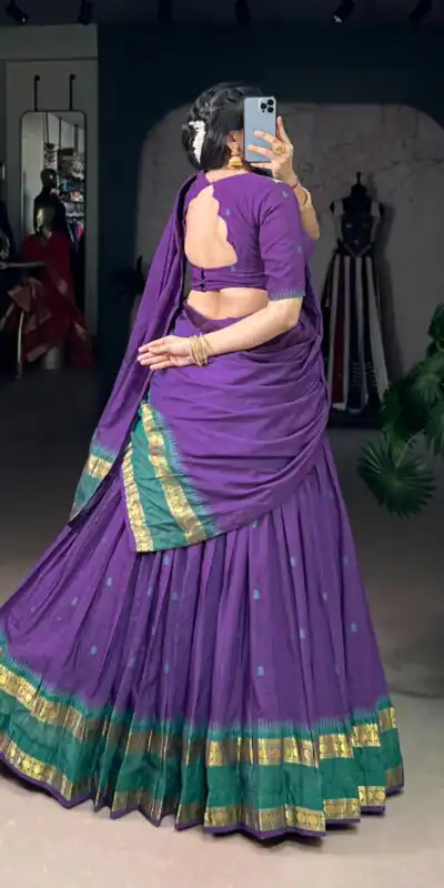 LNB 1904 Purple Pure Chanderi with Zari Work Lehenga Choli . Affordable Price ₹1999. Delivery 4-6 Working Days. Shop now. | Bollywood Lehenga, Creative Lehenga, Designer Lehenga, Embroidered Lehenga, Lehenga, Party Wear Lehenga