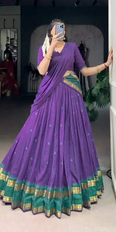 LNB 1904 Purple Pure Chanderi with Zari Work Lehenga Choli . Affordable Price ₹1999. Delivery 4-6 Working Days. Shop now. | Bollywood Lehenga, Creative Lehenga, Designer Lehenga, Embroidered Lehenga, Lehenga, Party Wear Lehenga