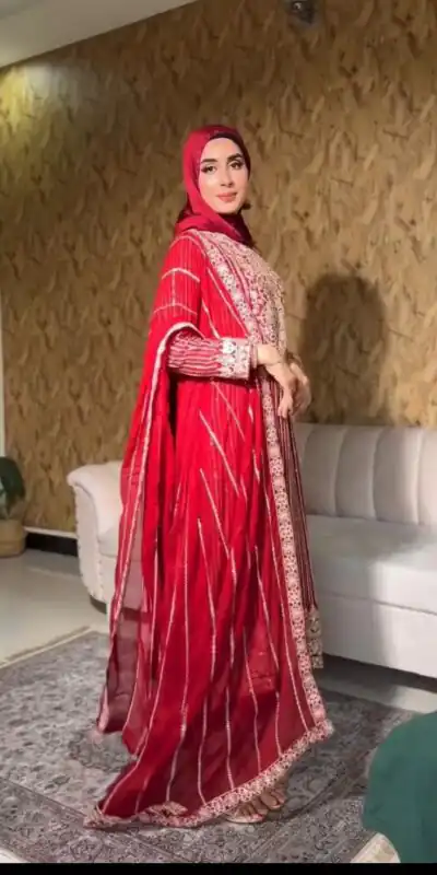 RTC 5931 Red in Faux Georgette Lace Work Salwar Suit . Wedding, Party, Festive, Events Now at just ₹2149. Delivery 4-6 Working Days. Shop now. | Casual Suits, Jump Suits, Creative suits, Designer Suits, Palazzo Suits, Party Wear Suits, Patiala Suits, Salwar suit, Straight Suits