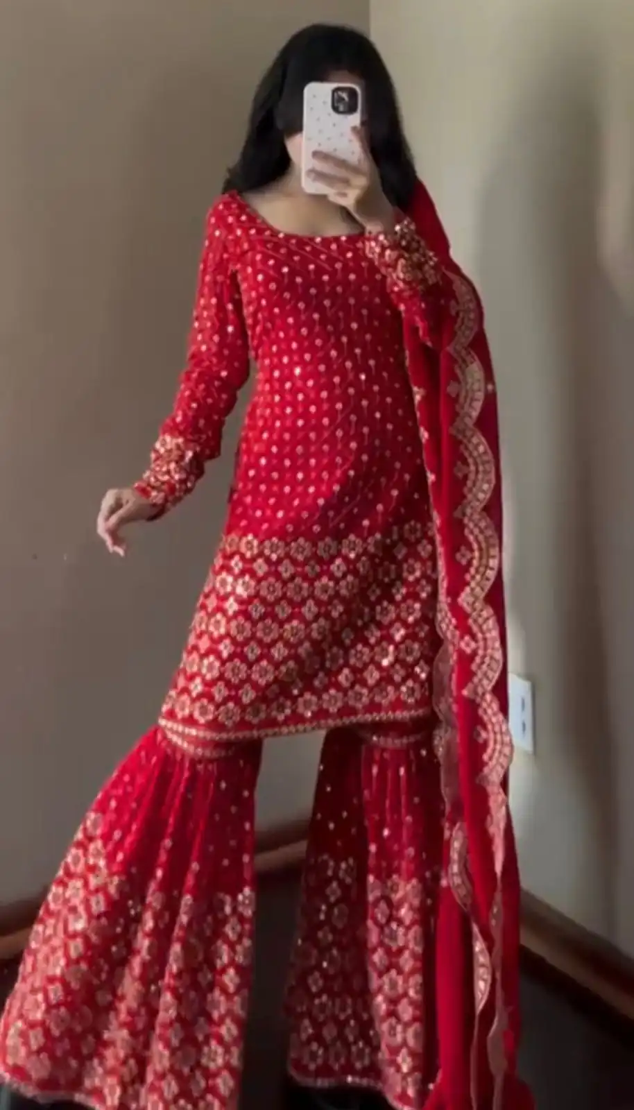 RTC 5921 Red Faux Georgette Salwarv suit with Lace Work. Wedding, Party, Festive, Events Grab it for ₹2549. Delivery 4-6 Working Days. Shop now. | Casual Suits, Jump Suits, Tops & Bottoms, Track Suits, Trendy Wear, Creative suits, Designer Suits, Palazzo Suits, Party Wear Suits, Patiala Suits, Salwar suit, Straight Suits