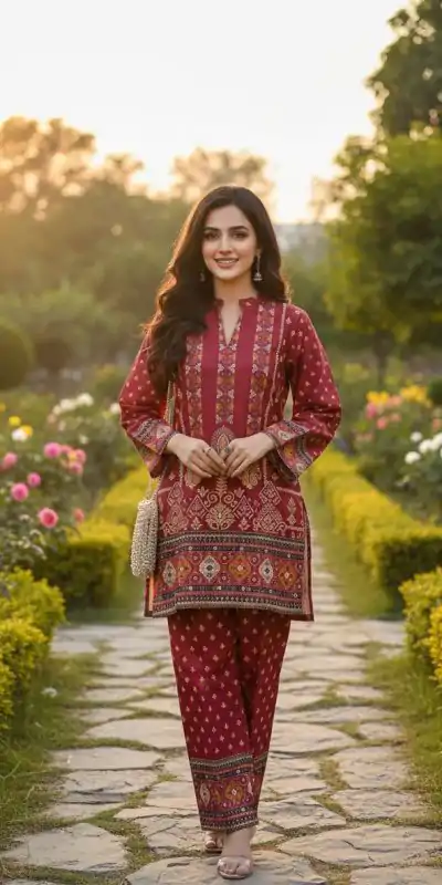 INLI Velora Vogue Red in Linen Cotton Turkish style Designer Work Kurti . Introductory Price ₹1549. Delivery 4-6 Working Days. Shop now. | Bollywood Kurti, Creative Kurtis, Designer Kurti, Kurti, Party Wear Kurti, Selfie Kurti