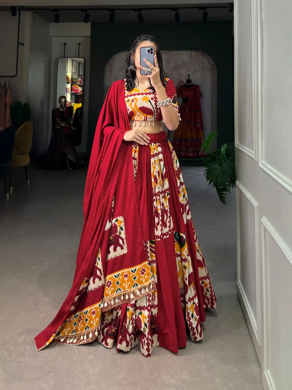 LNB 1611 Red Color Rayon With Printed Silk Plain With Printed Lehenga Choli Wedding, Party, Festive, Events Etc. Delivery 4-6 Working Days Rs 3099 | Creative Lehenga, Bollywood Lehenga, Designer Lehenga, Embroidered Lehenga, Lehenga, Party Wear Lehenga
