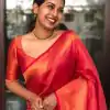 KP 4040 Red Soft Lichi Silk Saree Perfect for Wedding, Party, Ethnic Day, Raksha Bandhan, Temple Visit – . Exclusive Offer ₹1299. Delivery 4-6 Working D | Creative Sarees, Embroidered Sarees, Bollywood Sarees, Designer Sarees, Ethnic Saree, Modern Digital sarees, Party Wear Sarees, Sarees