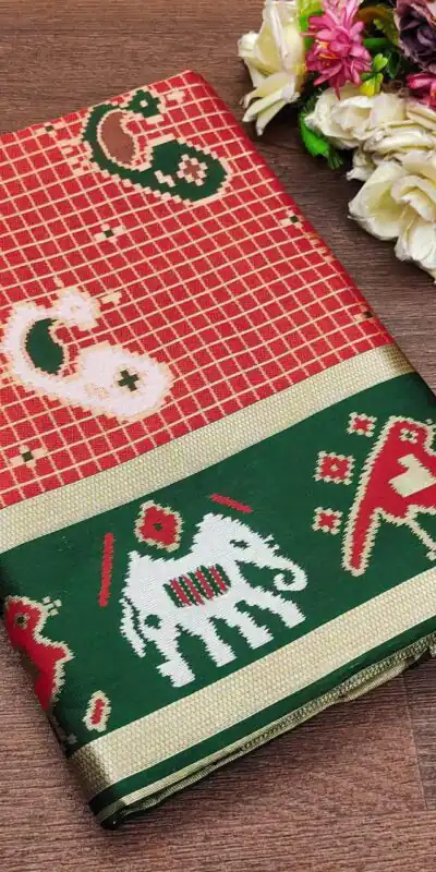 KP 6005 Red Soft Lichi Silk With Lace Work & Lace Border Saree. Introductory Price ₹1399. Delivery 4-6 Working Days. Shop now. | Embroidered Sarees, Bollywood Sarees, Creative Sarees, Designer Sarees, Ethnic Saree, Modern Digital sarees, Party Wear Sarees, Sarees