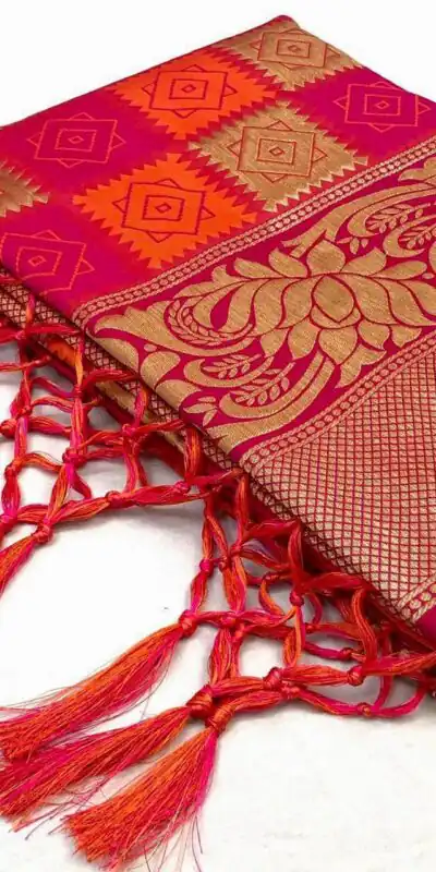 KP 1014 Red Soft Lichi Silk With Designer Work Saree . Wedding, Party, Festive, Events, Best Price ₹1499. Delivery 4-6 Working Days. Shop now. | Embroidered Sarees, Bollywood Sarees, Creative Sarees, Designer Sarees, Ethnic Saree, Modern Digital sarees, Party Wear Sarees, Sarees