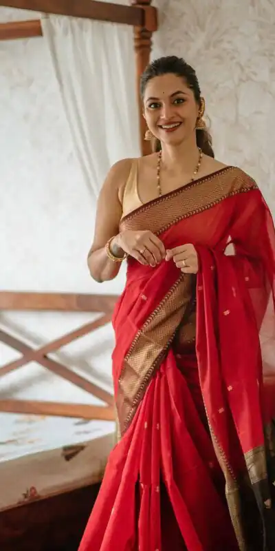 KP 5060 Red in Soft Lilan Slab Designer Work Saree . Wedding, Party, Festive, Events Festive Deal ₹1499. Delivery 4-6 Working Days. Shop now. | Creative Sarees, Embroidered Sarees, Bollywood Sarees, Designer Sarees, Ethnic Saree, Modern Digital sarees, Party Wear Sarees, Sarees