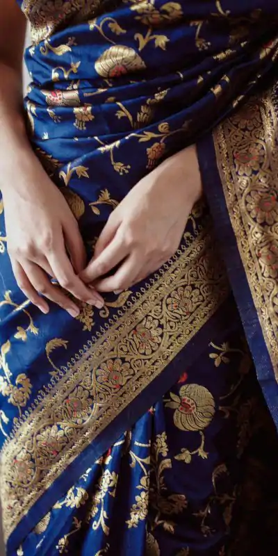 KP 1029 Royal Blue Soft Banarsari Silk Saree Perfect for Wedding, Party, Lohri, Eid, Reception – . Available at ₹1549 only. Delivery 4-6 Working | Creative Sarees, Embroidered Sarees, Bollywood Sarees, Designer Sarees, Ethnic Saree, Modern Digital sarees, Party Wear Sarees, Sarees