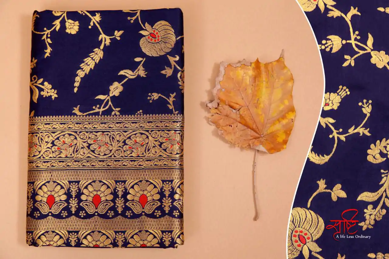 KP 1029 Royal Blue Soft Banarsari Silk Saree Perfect for Wedding, Party, Lohri, Eid, Reception – . Available at ₹1549 only. Delivery 4-6 Working | Creative Sarees, Embroidered Sarees, Bollywood Sarees, Designer Sarees, Ethnic Saree, Modern Digital sarees, Party Wear Sarees, Sarees