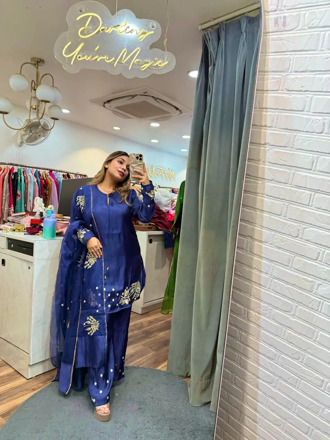 ZSR 3122 Royal Blue Pure Natural Crep Silk Salwar Suit Perfect for Wedding, Party, Pongal, Onam, Reception – . Available at ₹1849 only. Delivery 4-6 Work | Casual Suits, Jump Suits, Creative suits, Designer Suits, Palazzo Suits, Party Wear Suits, Patiala Suits, Salwar suit, Straight Suits