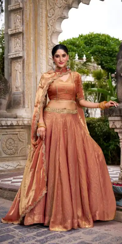LNB 1440 Rust Fendi Sequins Work & Embroidery Work Lehenga Choli in . Introductory Price ₹2999. Delivery 4-6 Working Days. Shop now. | Creative Lehenga, Bollywood Lehenga, Designer Lehenga, Embroidered Lehenga, Lehenga, Party Wear Lehenga