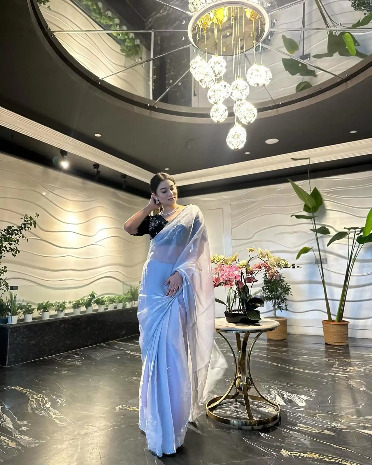 AC JIYA Silver Soft Jimmy Chuu with Lace Border & Lace Work Saree . Available at ₹3049 only. Delivery 4-6 Working Days. Shop now. | Creative Sarees, Embroidered Sarees, Bollywood Sarees, Designer Sarees, Ethnic Saree, Modern Digital sarees, Party Wear Sarees, Sarees