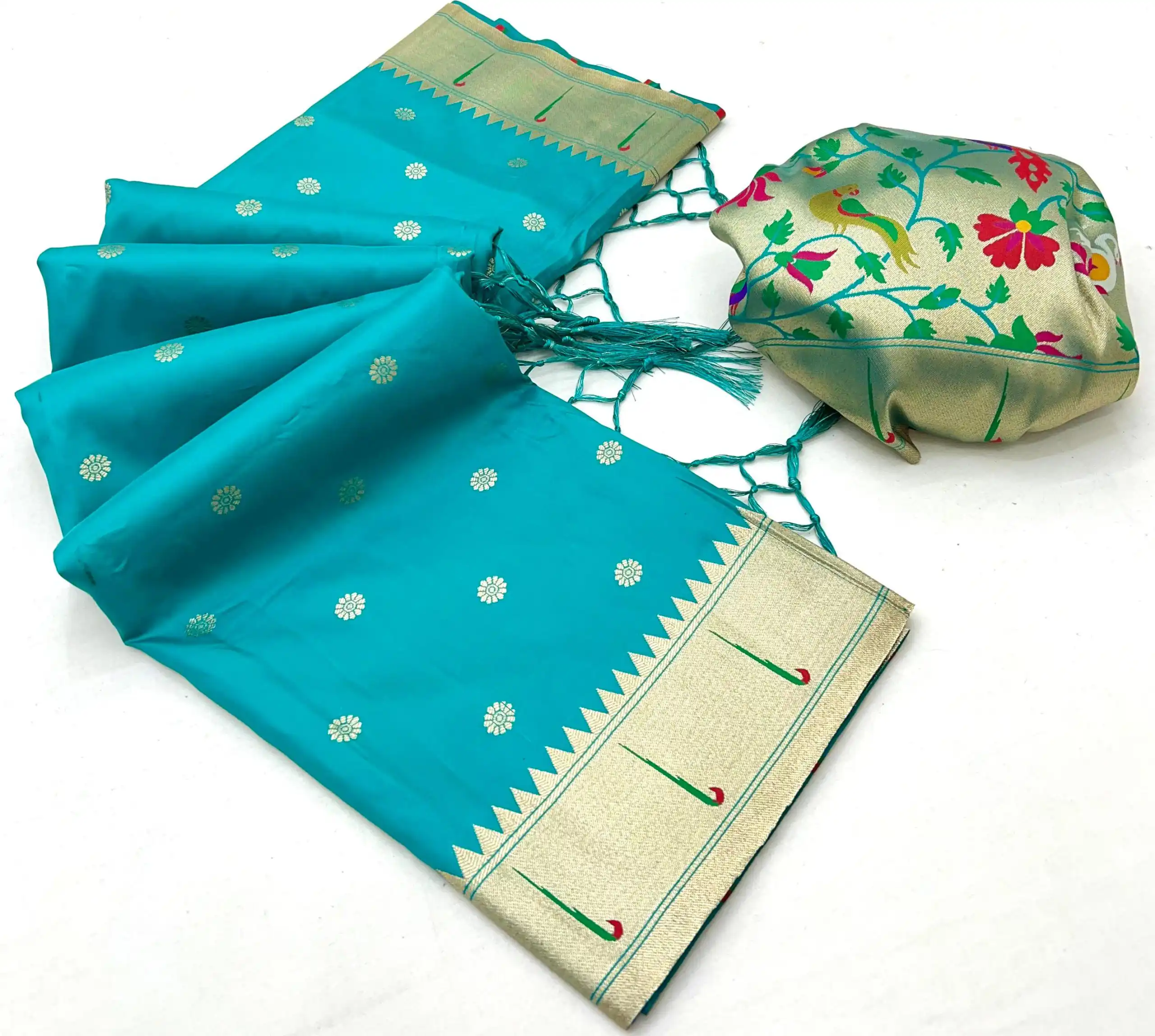 MB 150 Sky Blue A Pethani silk Saree Perfect for Wedding, Party, Baisakhi, Reception, Traditional Day – . Affordable Price ₹2549. Delivery 4-6 Working | Creative Sarees, Embroidered Sarees, Bollywood Sarees, Designer Sarees, Ethnic Saree, Modern Digital sarees, Party Wear Sarees, Sarees