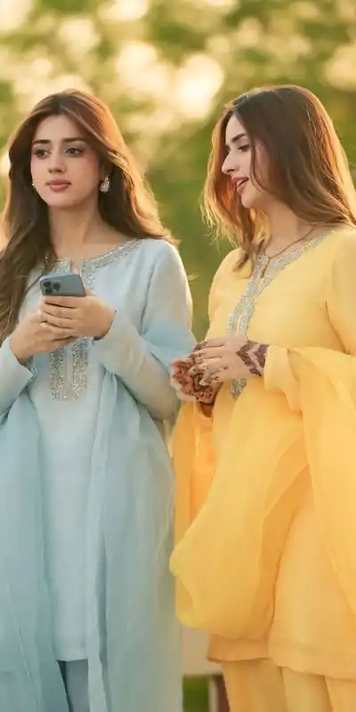 SRK 5252 Sky Blue Faux Georgette Embroidery Work & Bead Work Salwar Suit . Wedding, Party, Festive, Events, Now at just ₹1499 | Casual Suits, Jump Suits, Creative suits, Designer Suits, Palazzo Suits, Party Wear Suits, Patiala Suits, Salwar suit, Straight Suits