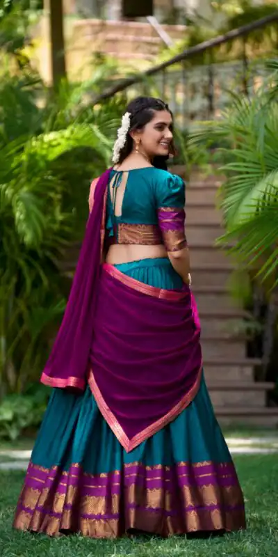 LNB 2004 Teal Poly Cotton With Lace Work & Zari Work. Lehenga Choli for Get It ₹1899. Delivery 4-6 Working Days. Shop now. | Bollywood Lehenga, Creative Lehenga, Designer Lehenga, Embroidered Lehenga, Lehenga, Party Wear Lehenga